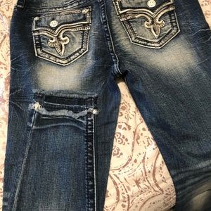 Rick Revival mid rise ankle skinny jeans Betty style size 29